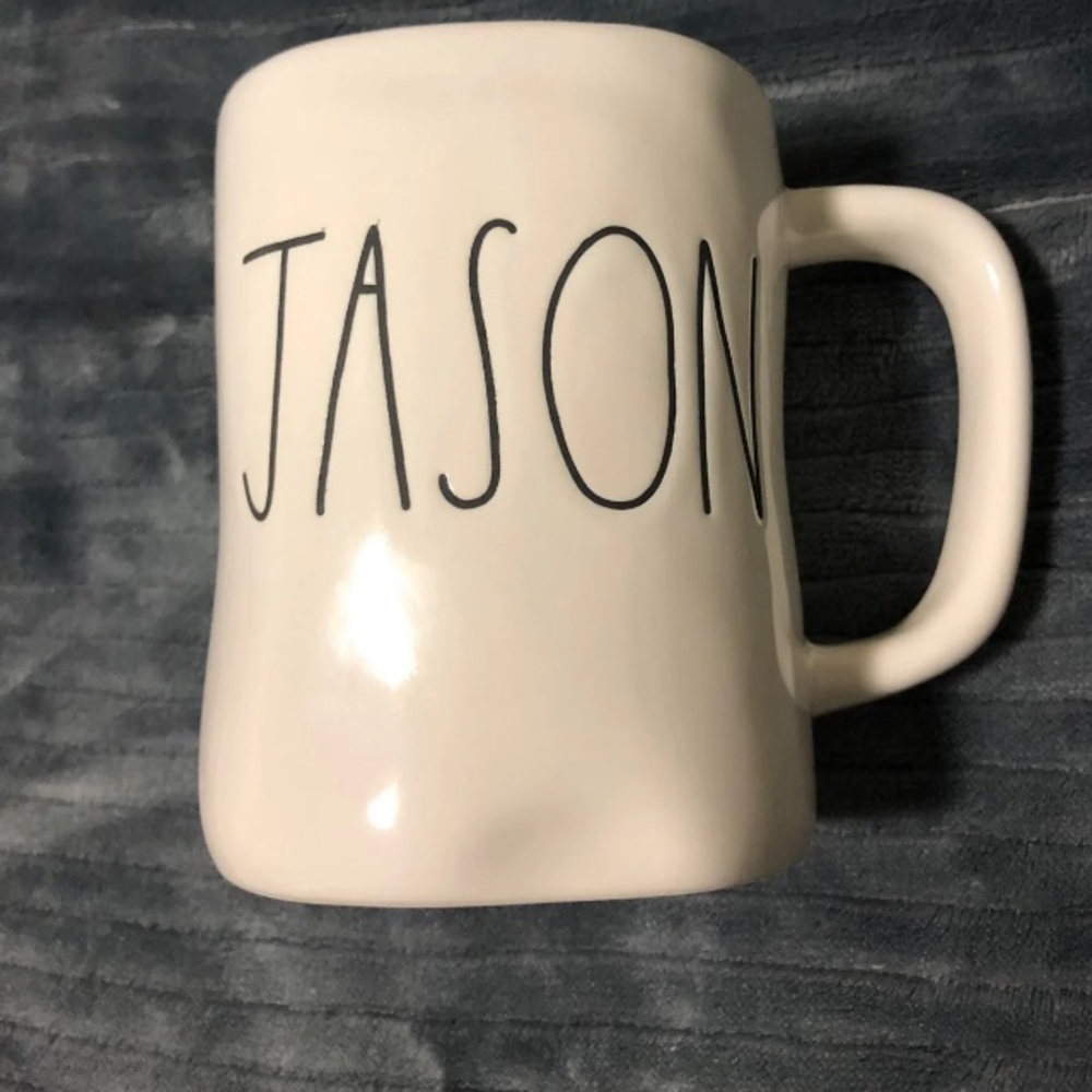 JASON Mug By Rae Dunn